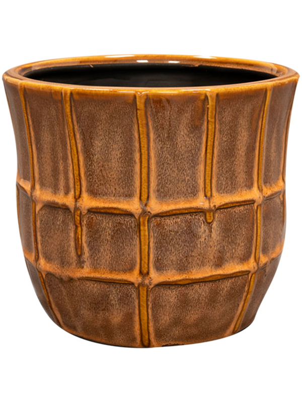 Noemi Plant Pot 13cm Height 13cm Dia Pot Coral