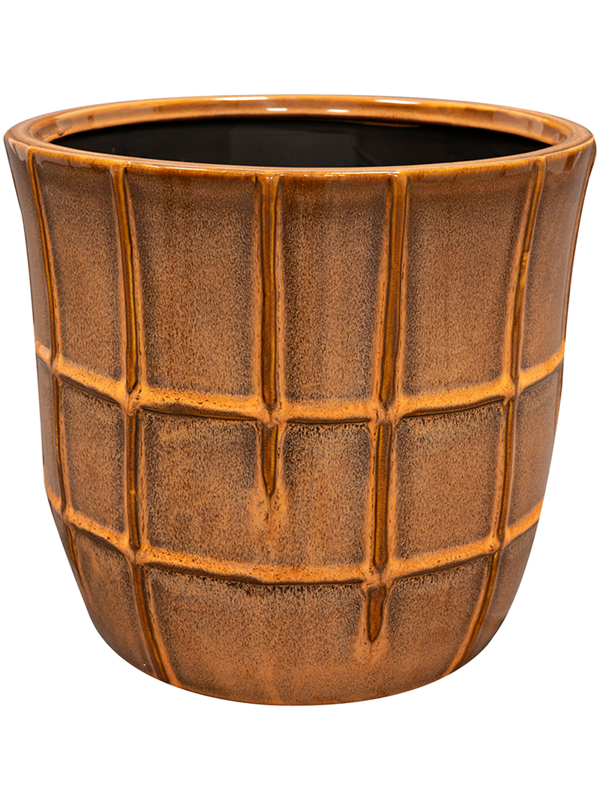Noemi Plant Pot 23cm Height 21cm Dia Pot Coral