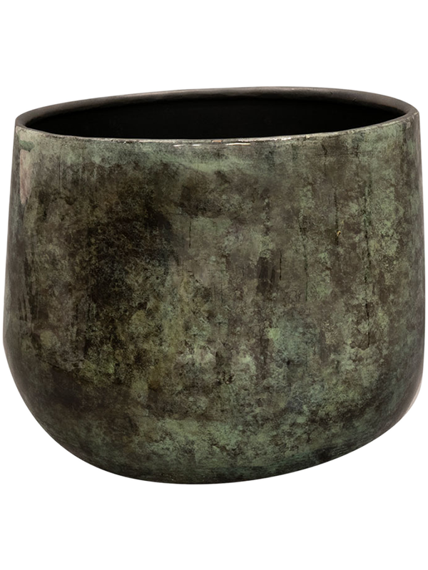 Emmie Plant Pot 13cm Height 13cm Dia Pot Mystic Green