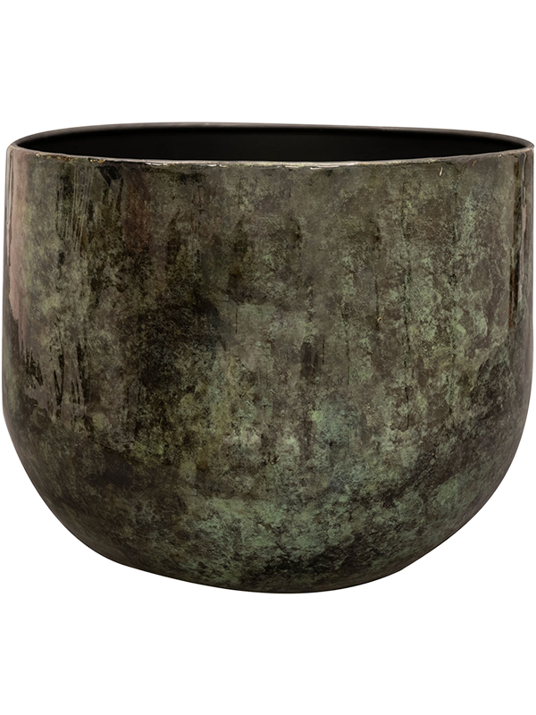 Emmie Plant Pot 25cm Height 27cm Dia Pot Mystic Green