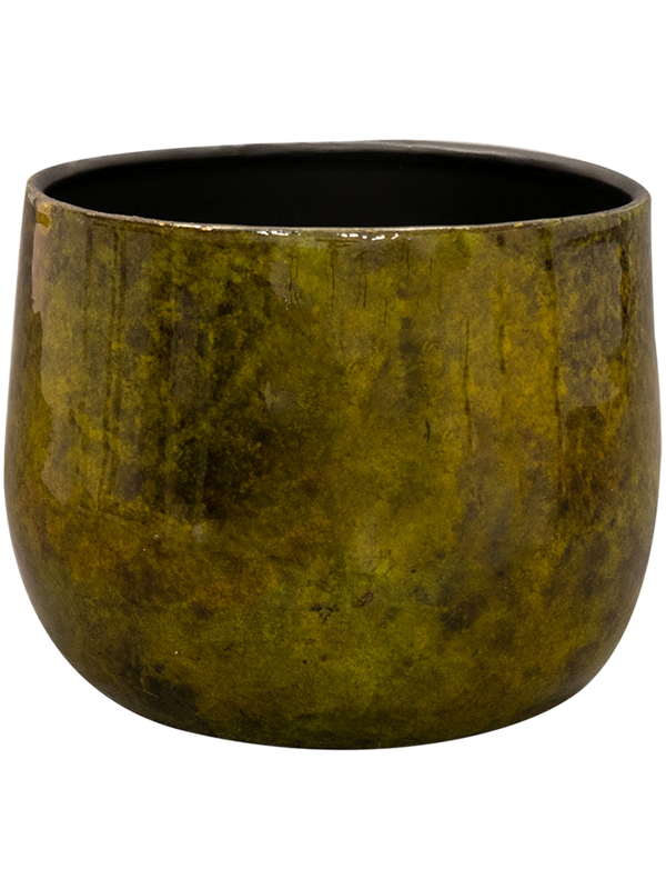 Emmie Plant Pot 13cm Height 13cm Dia Pot Mystic Yellow