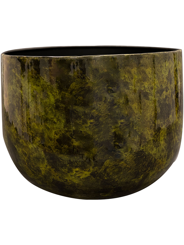 Emmie Plant Pot 23cm Height 24cm Dia Pot Mystic Yellow
