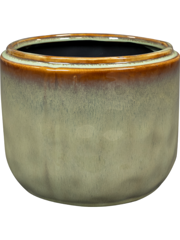 Mabel Plant Pot 13cm Height 12cm Dia Pot Sage