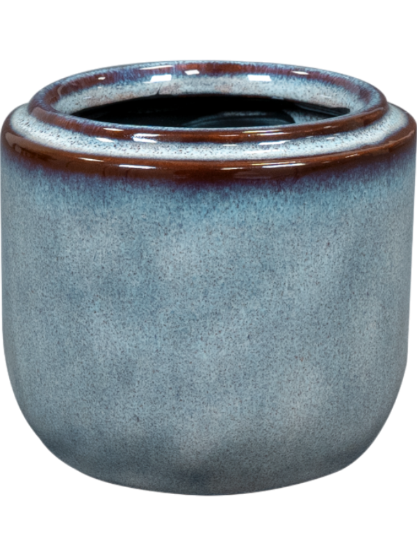 Mabel Plant Pot 7cm Height 5cm Dia Pot Ice Blue