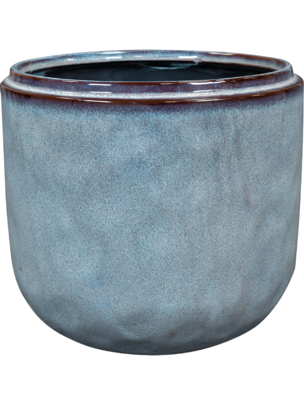 Mabel Plant Pot 17cm Height 17cm Dia Pot Ice Blue