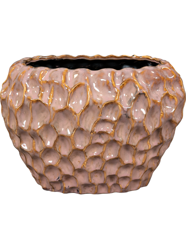 Rachel Plant Pot 26cm Height 11cm Dia Planter Mauve