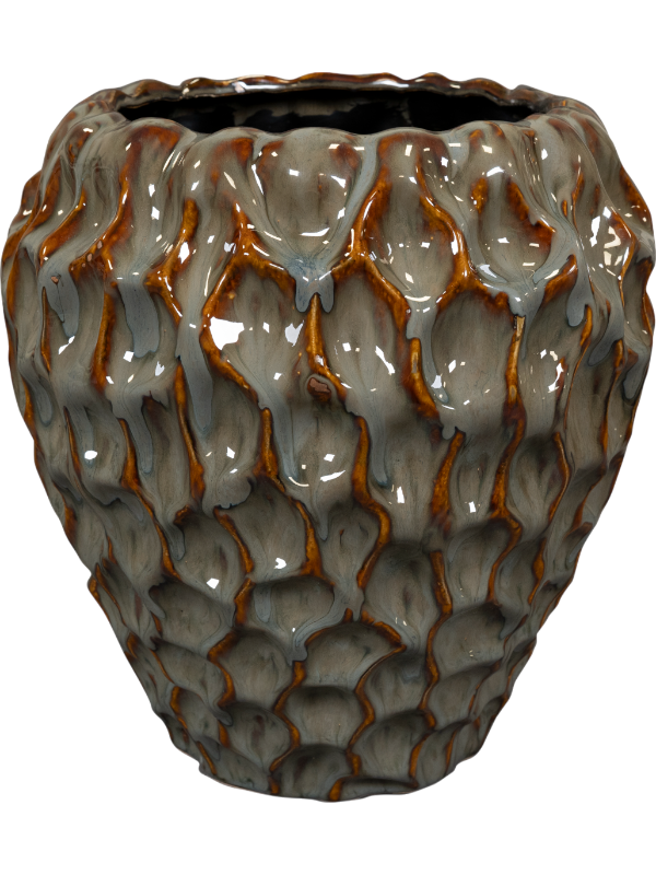 Rachel Plant Pot 33cm Height 20cm Dia Pot Tall Ocean