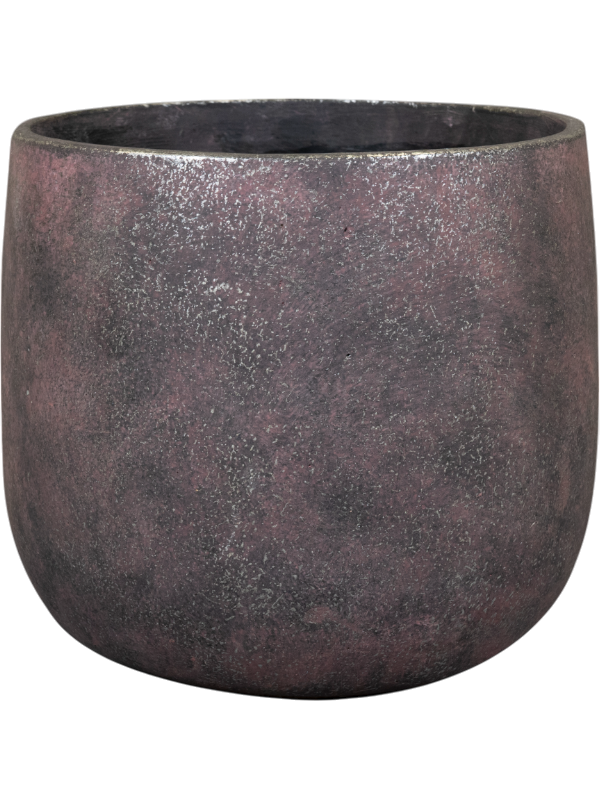 Jules Plant Pot 20cm Height 19cm Dia Pot Purple