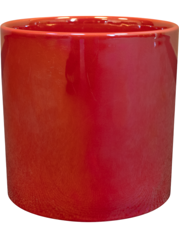 Jille Plant Pot 15cm Height 14cm Dia Pot Red