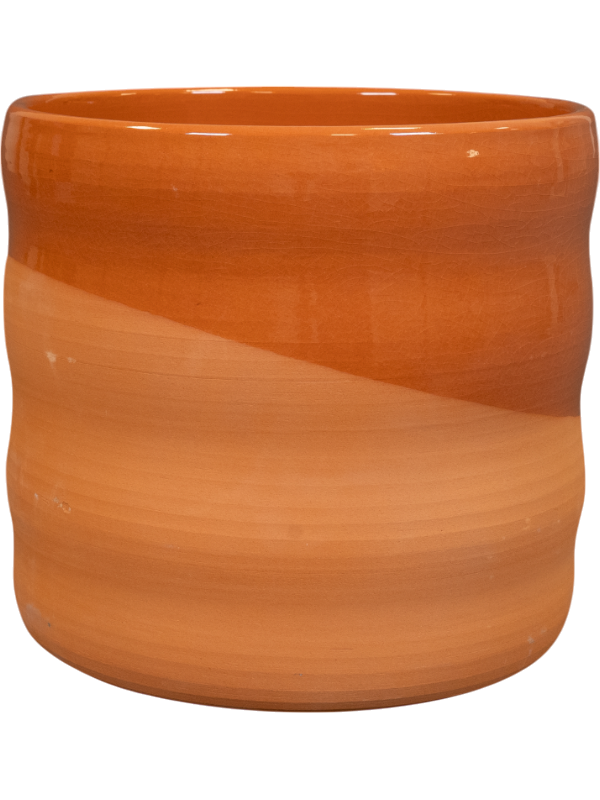 Odin Plant Pot 13cm Height 12cm Dia Pot Red Terra
