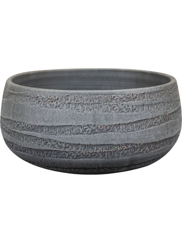 Joyce Plant Pot 13cm Height 23cm Dia Bowl Anthracite