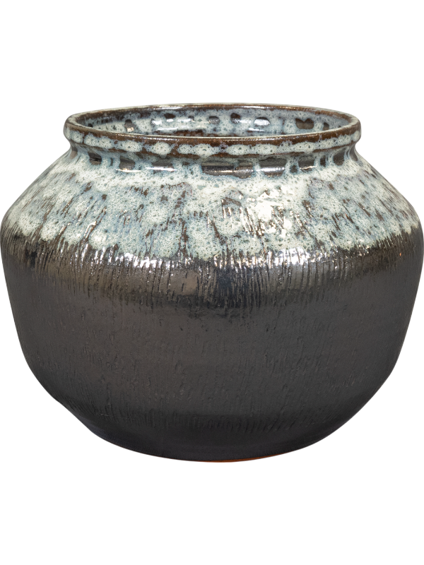 Vita Plant Pot 20cm Height 17cm Dia Jar Lead Drip