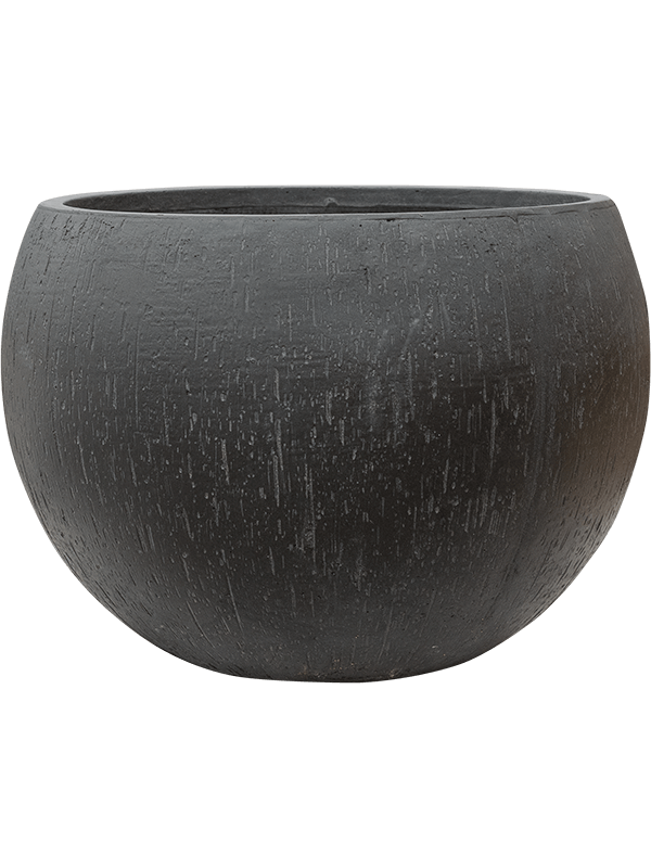 Baq Raindrop Plant Pot 40cm Height 44cm Dia Globe Anthracite