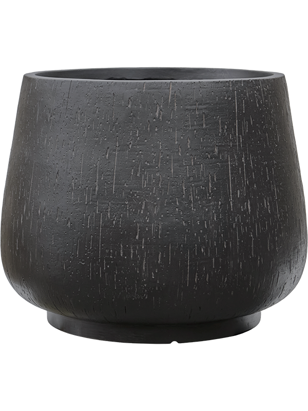 Baq Raindrop Plant Pot 42cm Height 40cm Dia Darcy Anthracite