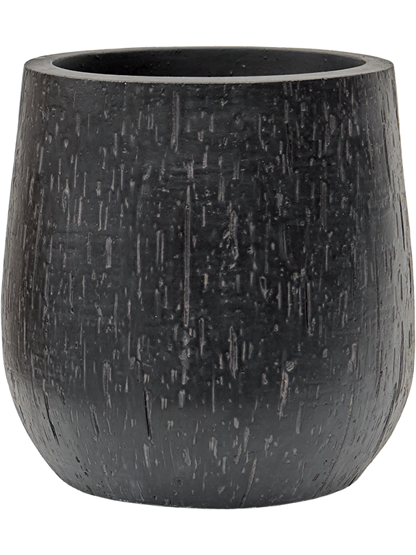 Baq Raindrop Plant Pot 22cm Height 16cm Dia Couple Anthracite