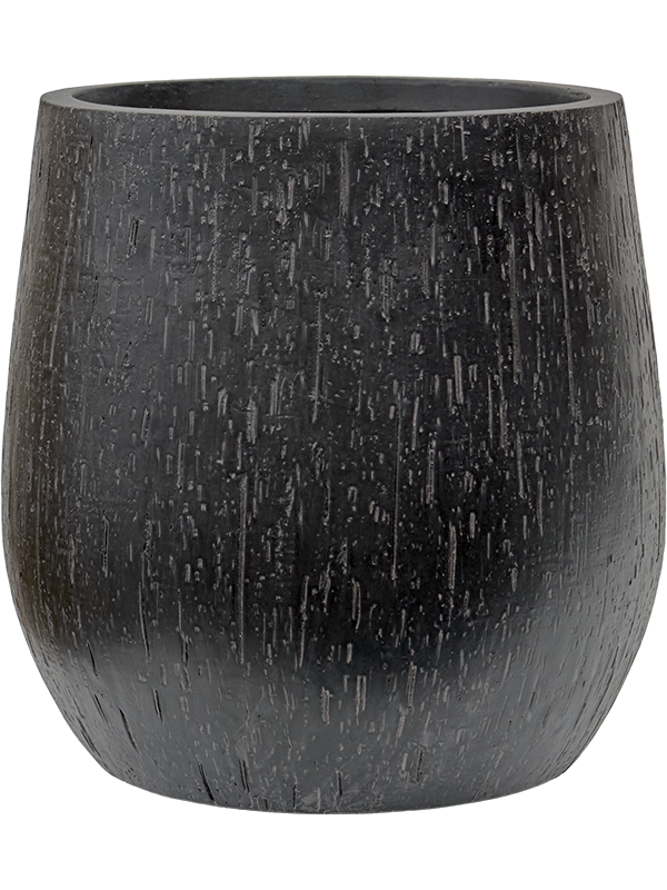 Baq Raindrop Plant Pot 32cm Height 24cm Dia Couple Anthracite