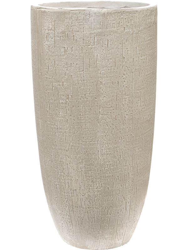 Baq Raindrop Plant Pot 62cm Height 28cm Dia Partner Beige