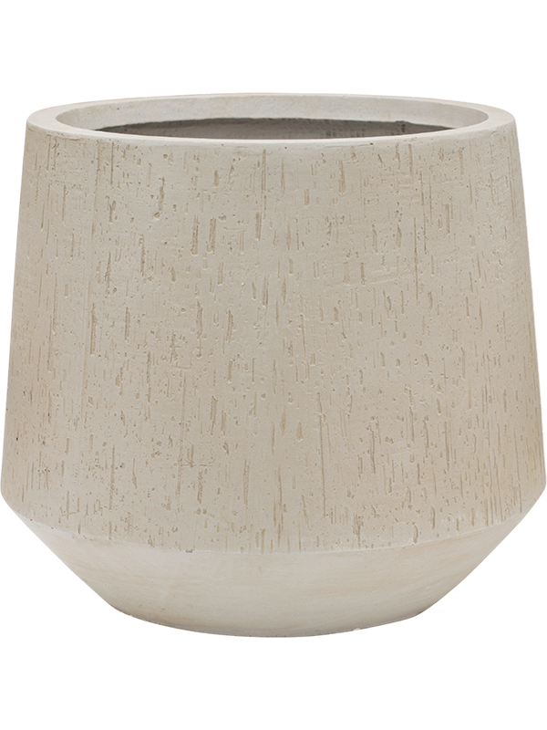 Baq Raindrop Plant Pot 37cm Height 31cm Dia Darcy Beige