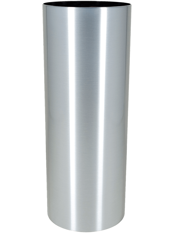 Alure Pilaro Plant Pot 105cm Height 40cm Dia Aluminium brushed lacquered
