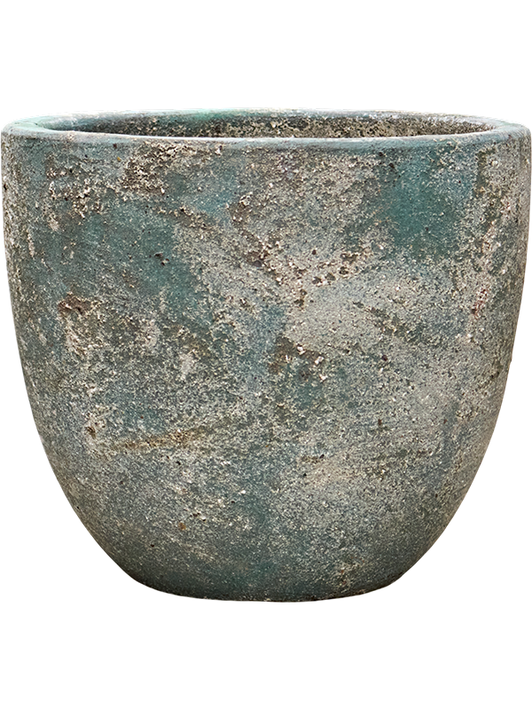 Baq Sandora Plant Pot 42cm Height 38cm Dia Couple Green