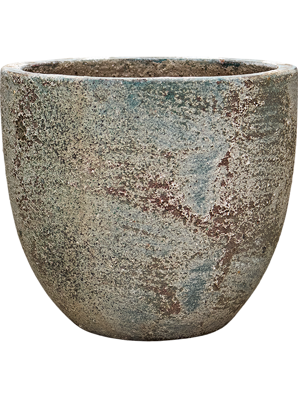 Baq Sandora Plant Pot 34cm Height 30cm Dia Couple Green
