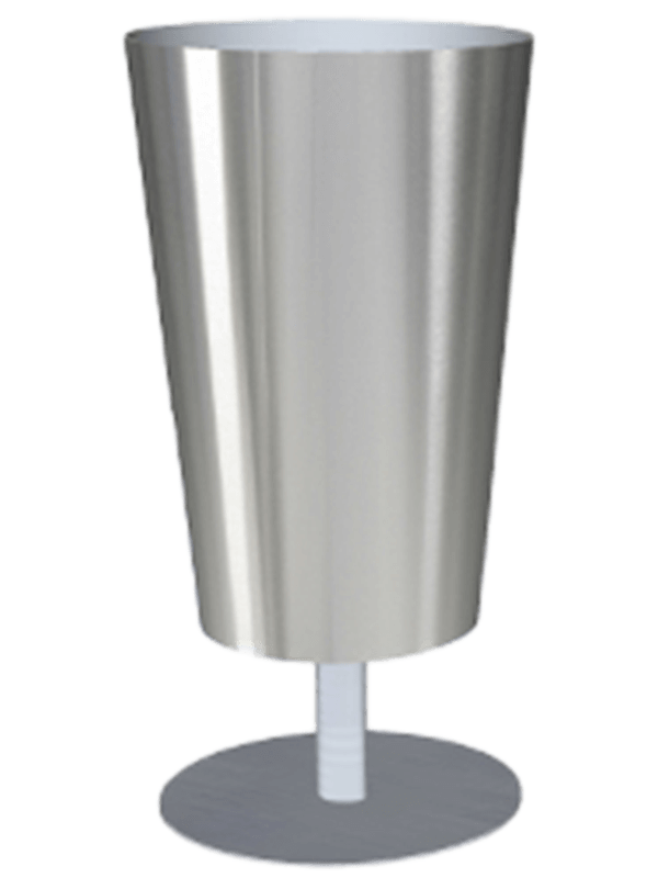 Superline Conica Highline Plant Pot 80cm Height 39cm Dia On foot