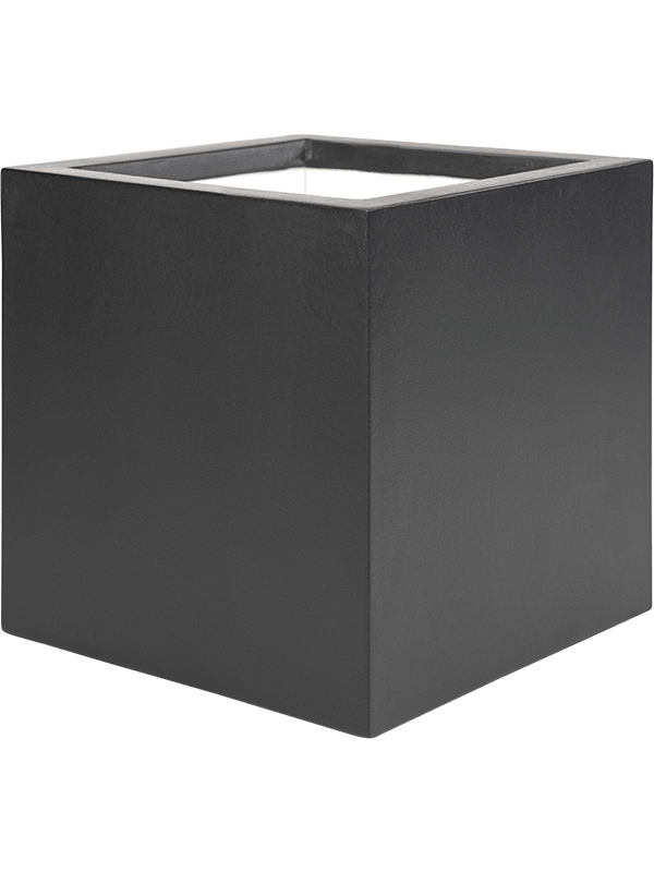 Stretto Plant Pot 50cm Height 52cm Dia Cube Anthracite