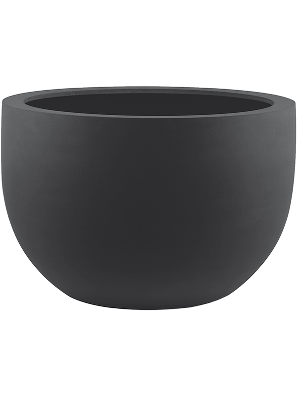Stretto Plant Pot 56cm Height 86cm Dia New Egg Pot Low Anthracite