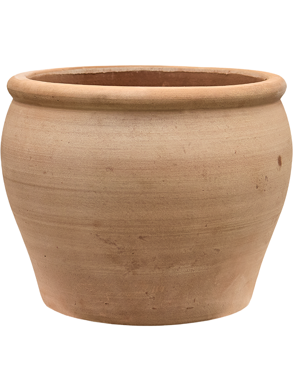 Terra Antica Plant Pot 26cm Height 26cm Dia Roma Chalk White