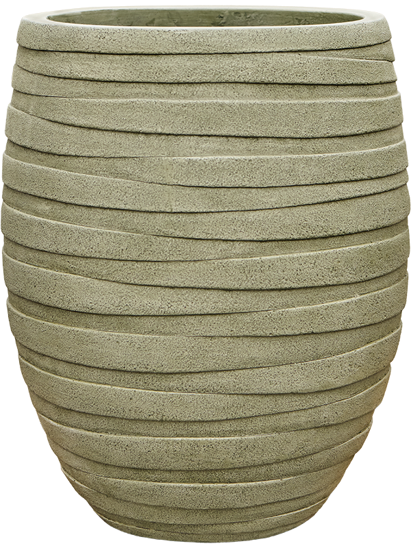 Baq Tornado Plant Pot 45cm Height 27cm Dia Emperor Green