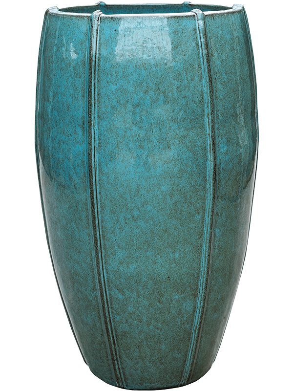 Moda Plant Pot 74cm Height 35cm Dia Emperor Turquoise
