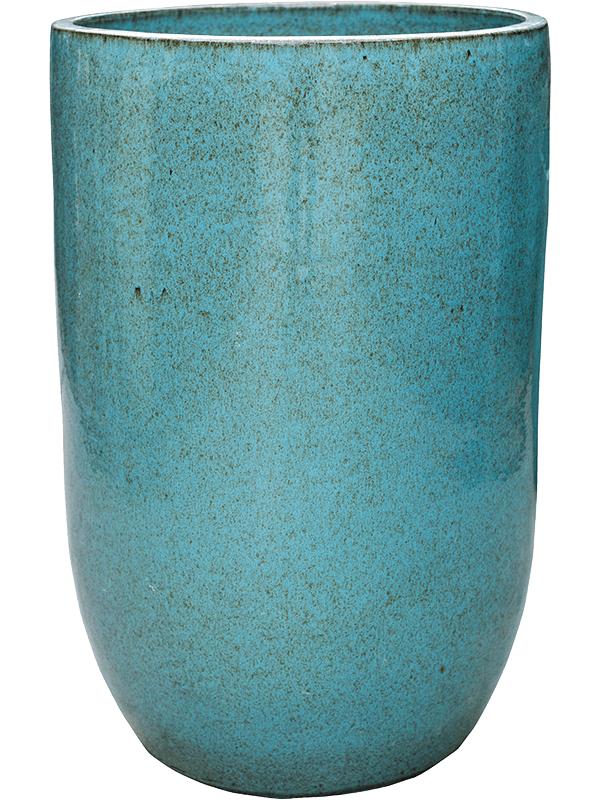 Pure Plant Pot 79cm Height 48cm Dia Partner Turquoise