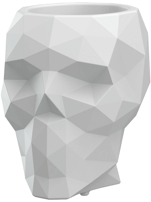 Skull Plant Pot 70cm Height 29cm Dia Basic Planter
