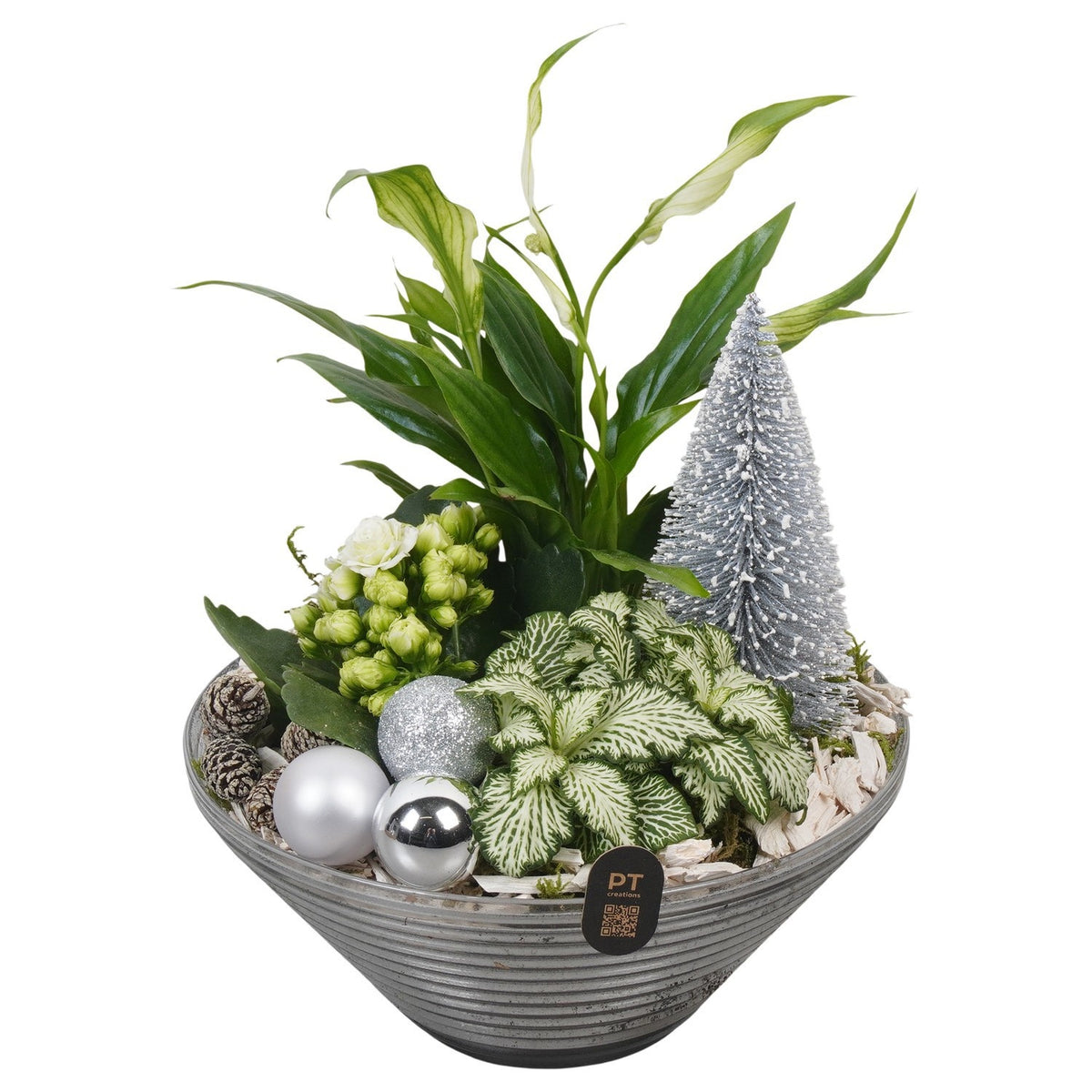 Christmas arrangement 27cm 19cm Pot
