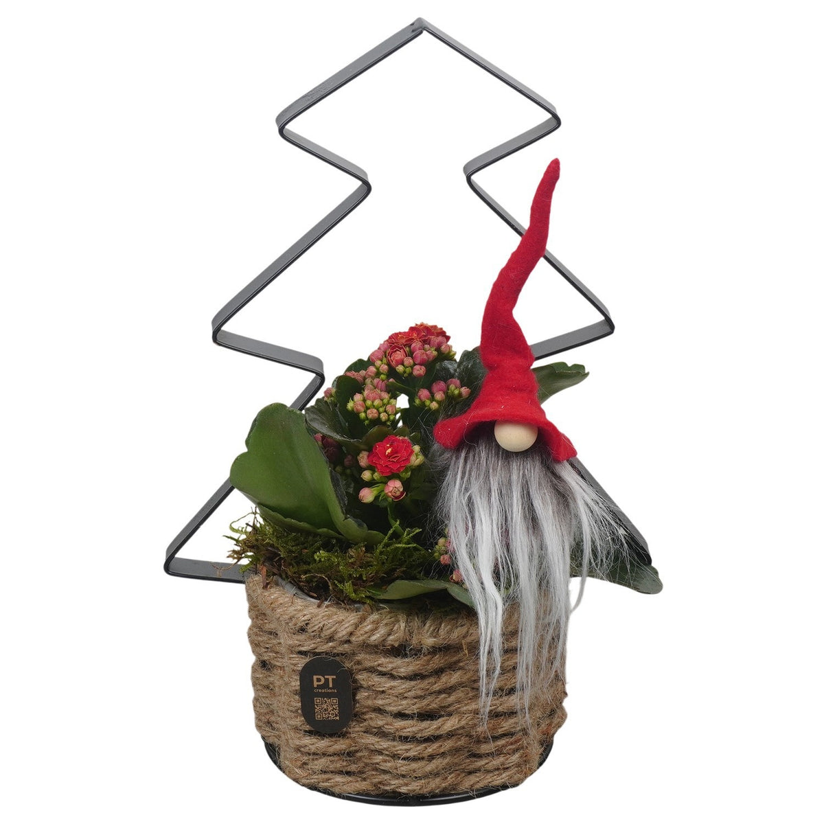 Christmas arrangement 28cm 18cm Pot