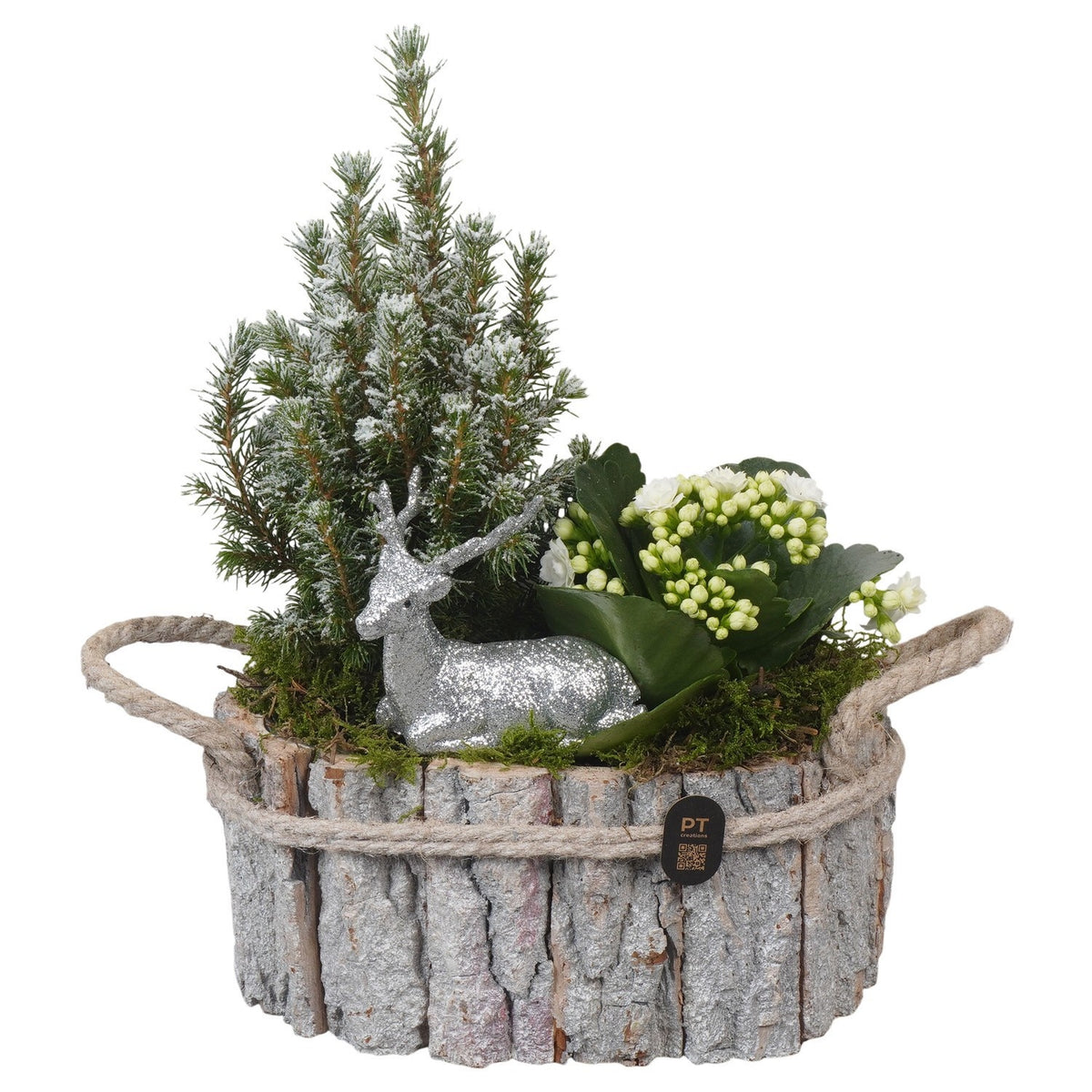 Christmas arrangement 33cm 22cm Pot