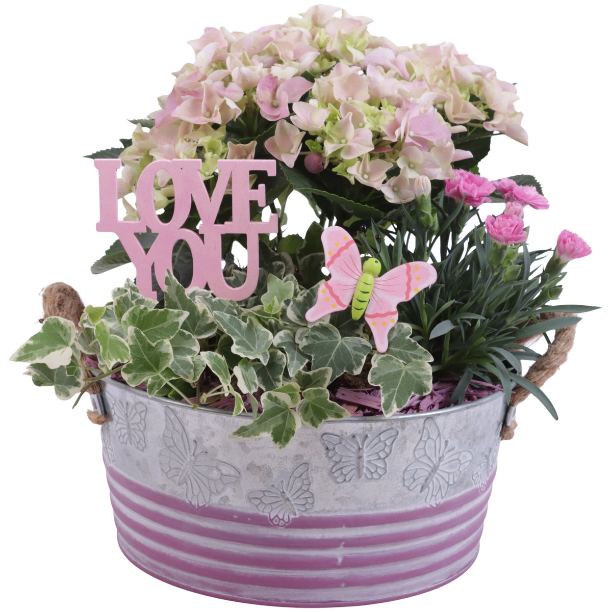 Outdoor arrangement 40cm 24cm Pot