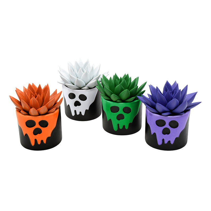 Miranda coloured in Halloween Scream ceramics 8cm 6cm Pot