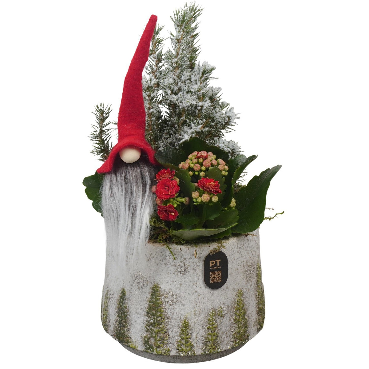 Christmas arrangement 26cm 13cm Pot