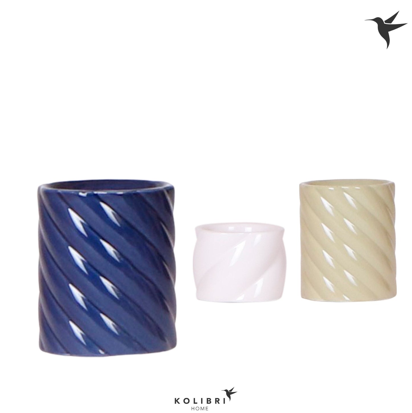 OK Plant Kolibri Home Candy pot blue mix Pack of 12