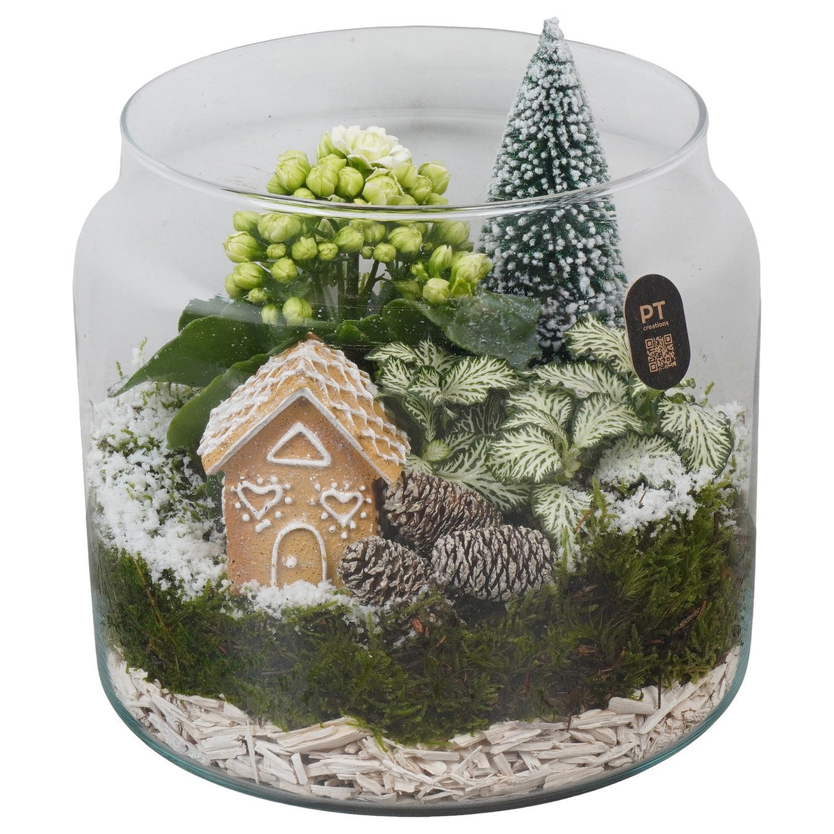 Christmas arrangement 21cm 19cm Pot