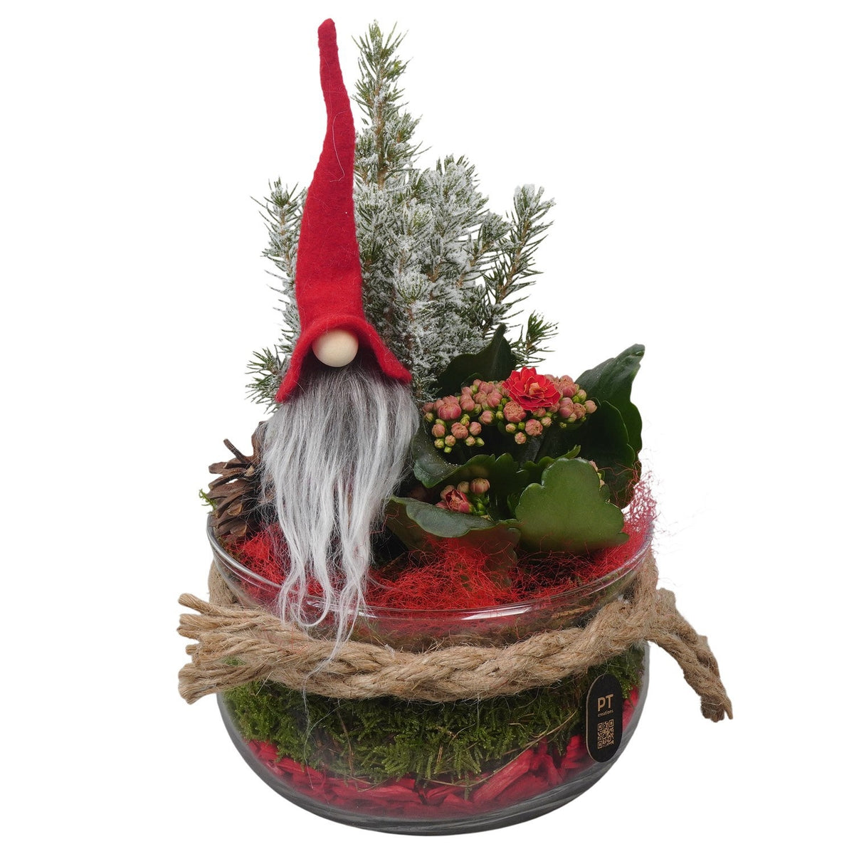 Christmas arrangement 27cm 15cm Pot