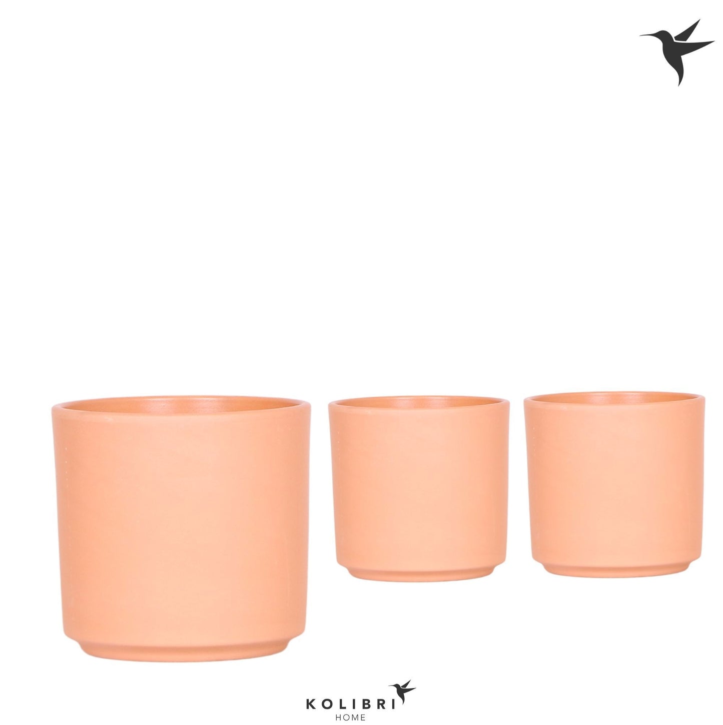 Kolibri Home Simplicity pot peach 13cm 12cm Pot