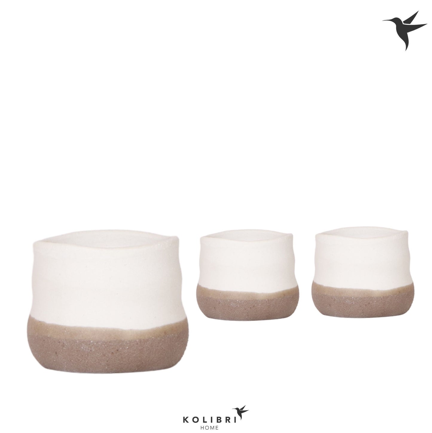 Kolibri Home Imperfect Bag pot 6cm 6cm Pot