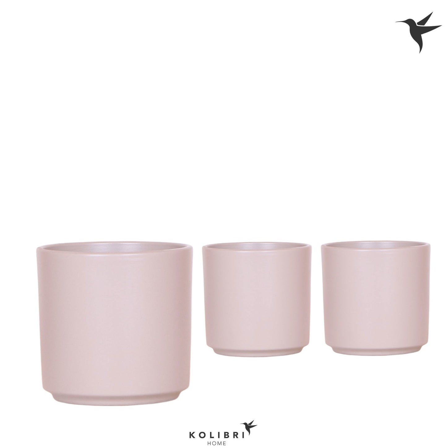 Kolibri Home Simplicity pot taupe 13cm 12cm Pot