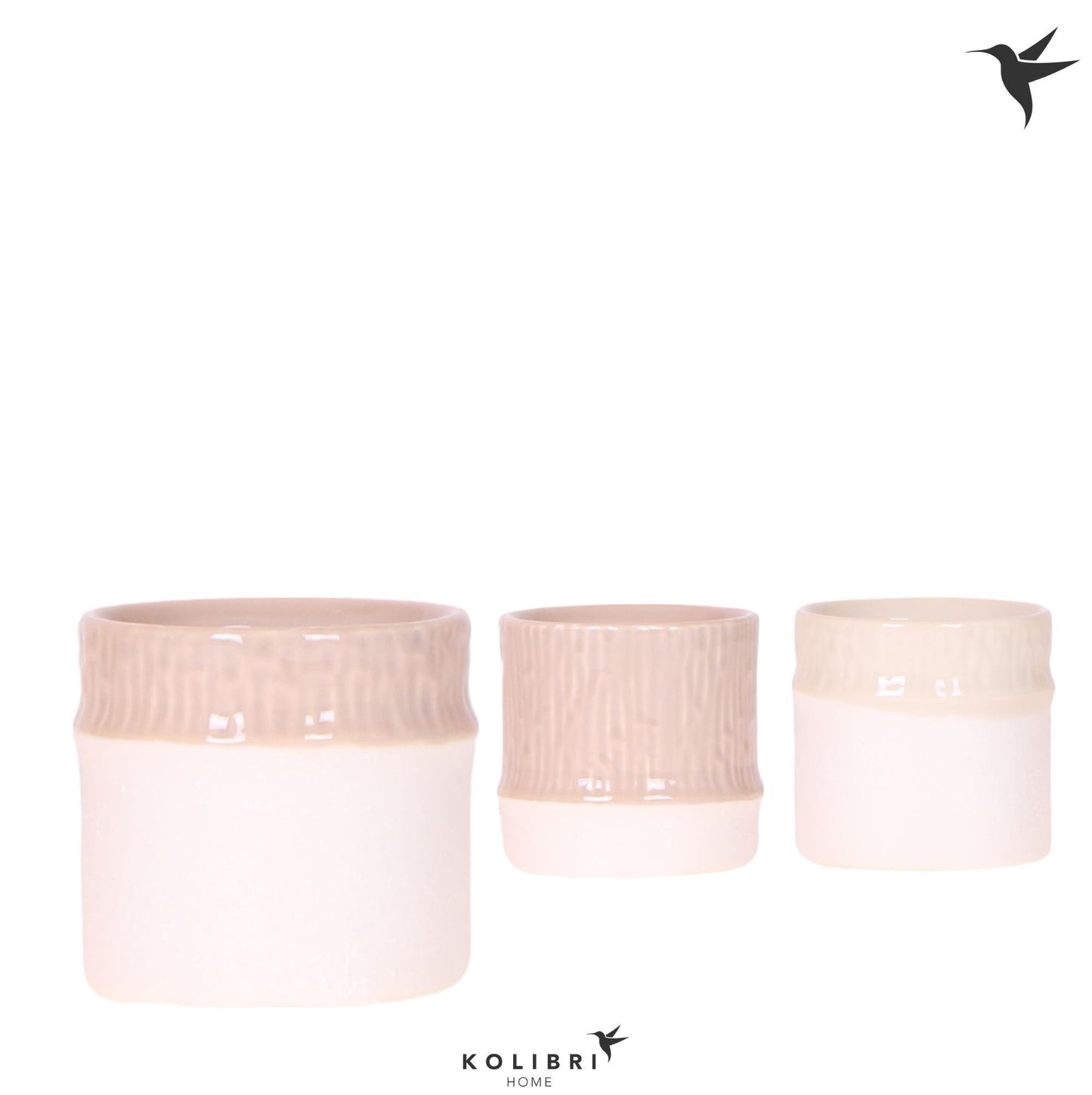 OK Plant Kolibri Home Bamboo pot mix Pack of 12