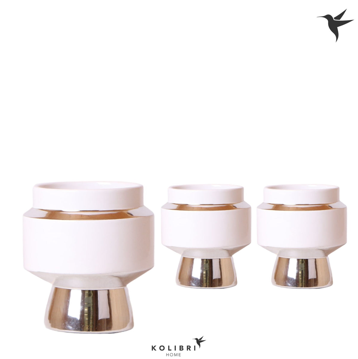 Kolibri Home Le Chic pot silver 14cm 9cm Pot