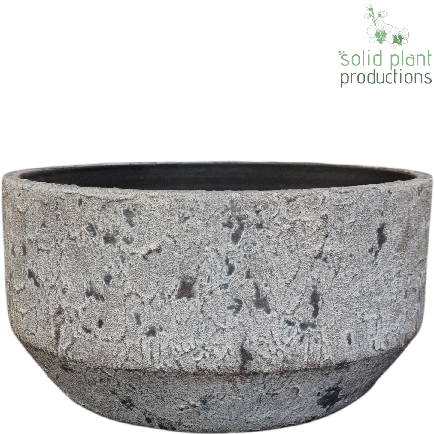 Solid Plant Productions C243 Maria Grey Bowl 26cm Pack of 2