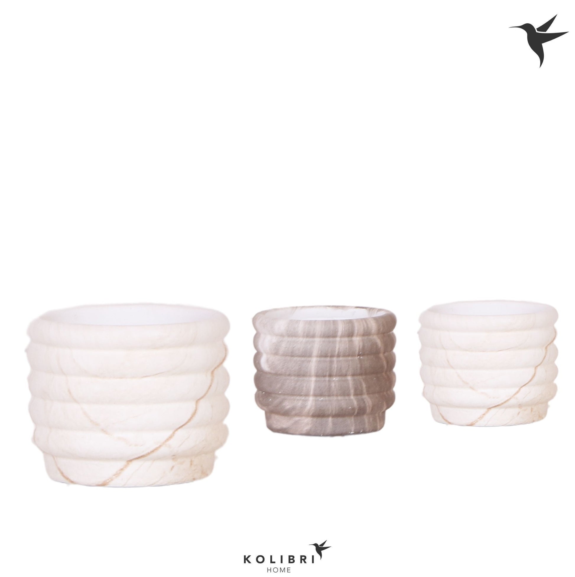 OK Plant Kolibri Home Marble pot mix Pack of 12