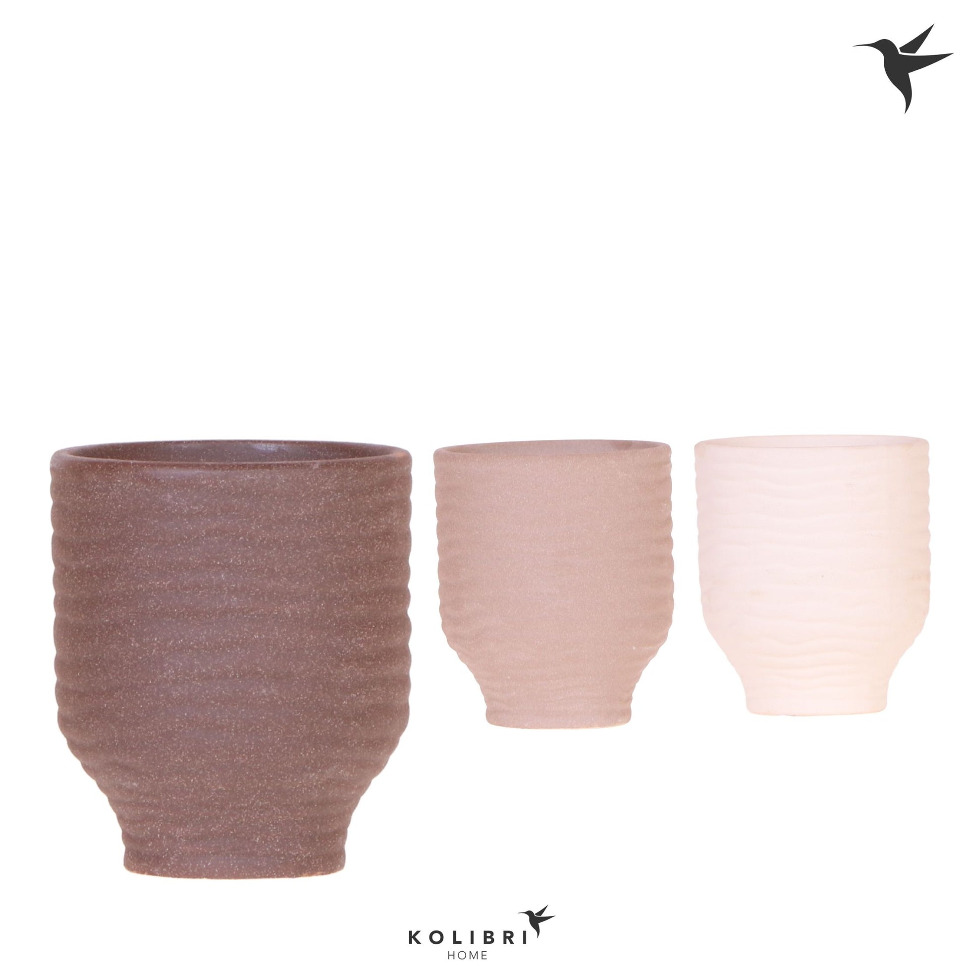 Kolibri Home Beach pot mix 13cm 9cm Pot